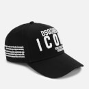 Dsquared2 Men's Icon Slogan Baseball Cap - Black/White
