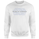 Star Wars The Rise Of Skywalker Logo Sweatshirt - White