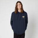 Harry Potter Hufflepuff Unisex Embroidered Hoodie - Navy