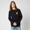 Harry Potter Gryffindor Unisex Embroidered Sweatshirt - Black