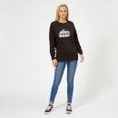 Star Wars The Rise Of Skywalker Rey + Kylo Battle Women's Sweatshirt - Black