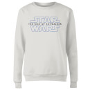 Star Wars The Rise Of Skywalker Logo Women's Sweatshirt - White