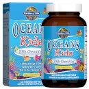 Cápsulas blandas con omega 3 y DHA Oceans Kids - Frutos del bosque y lima - 120 cápsulas blandas