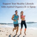 Espray de vitamina B12 mykind Organics - Frambuesa - 58 ml