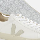 Veja Men's Campo Chrome Free Leather Trainers - Extra White/Natural - UK 8
