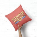 DC Cushions Retro Wonder Woman DC 40x40cm Square Cushion Square Cushion