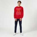 Looney Tunes Knit Christmas Sweater - Red