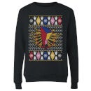 Power Rangers Women's Christmas Sweater - Black