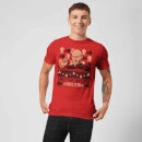 Camiseta de Navidad Make It So para hombre de Star Trek: The Next Generation - Rojo