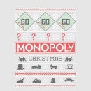 Monopoly Men's Christmas T-Shirt - Grey
