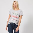 Monopoly Women's Christmas T-Shirt - Grey