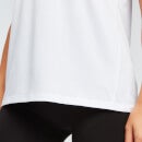 Damska koszulka treningowa bez rękawów Racer Back z kolekcji Essentials MP – biała