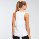 Camiseta sin mangas Racer Back Essentials Training para mujer de MP - Blanco