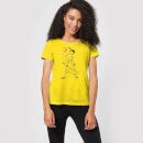 Samurai Jack Vintage Kanji Women's T-Shirt - Yellow