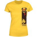 Samurai Jack Samurai Stripe Women's T-Shirt - Yellow