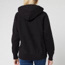 Champion Women's Small Script Hooded Sweatshirt - Black - S