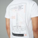 The Rise of Skywalker - T-shirt X-Wing Schematic - Blanc - Unisexe