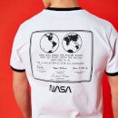 NASA 1969 T-Shirt - White / Black Ringer