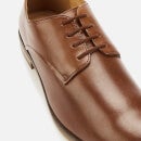 Clarks Men's Stanford Walk Leather Derby Shoes - Tan