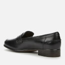 Clarks Women's Hamble Leather Loafers - Black - UK 3