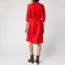 A.P.C. Women's Marion Shirt Dress - Red - FR 34/UK 6