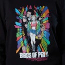 Girl Gang in Colour Circle Team Unisex Birds of Prey Sweatshirt - Black