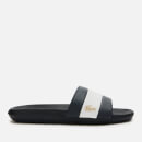 Lacoste Men's Croco Slide 120 Slide Sandals - Navy/White
