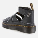 Dr. Martens Women's Clarissa II Quad Leather Sandals - Black - UK 3