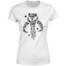 The Mandalorian Blaster Skull Women's T-Shirt - White