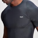 MP メンズ ベース レイヤー ショートスリーブ Tシャツ - ブラック - XS