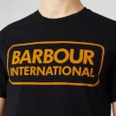 Barbour International Men's Essential Large Logo T-Shirt - Black - M