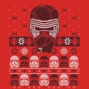Star Wars Kylo Ren Ugly Holiday Sweatshirt - Red