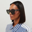 Le Specs Women's Air Heart Sunglasses - Black/Gold