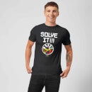 Solve It!!! Cube Glow Men's T-Shirt - Black