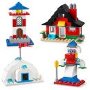 LEGO Classic: 4+ Bricks and Houses Building Set (11008)