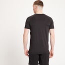 남성용 에센셜 트레이닝 티셔츠 - 블랙 - XS