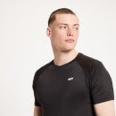 MP pánské tréninkové tričko s krátkým rukávem – Černé - XS