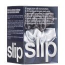 Slip Silk Large Scrunchies - Midnight