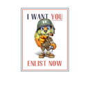 Conker I Want You T-Shirt - White