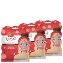 yes to Tomatoes Blemish Fighting Bubbling Single Use Mask (Pack of 3)