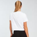 T-shirt crop MP Essentials pour femmes – Blanc - S