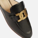 Tod's Women's Leather Slide Loafers - Black - UK 3