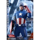 Hot Toys Marvel Avengers: Endgame Movie Masterpiece Action Figure 1/6 Captain America (2012 Version) 30 cm