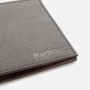 Barbour Men's Amble Leather Billfold Wallet - Dark Brown