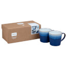 Denby Blue Haze Large Mugs - 400ml (Set of 2)