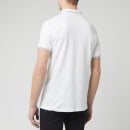 Armani Exchange Men's Placket Detail Polo Shirt - White - S