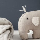 Kids Concept Linen Soft Toy - Mammoth