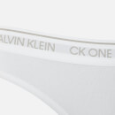 Calvin Klein Women's Logo Thong - White - L