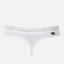Calvin Klein Women's Logo Thong - White - S
