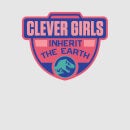 Jurassic Park Clever Girls Inherit The Earth Women's T-Shirt - Grey